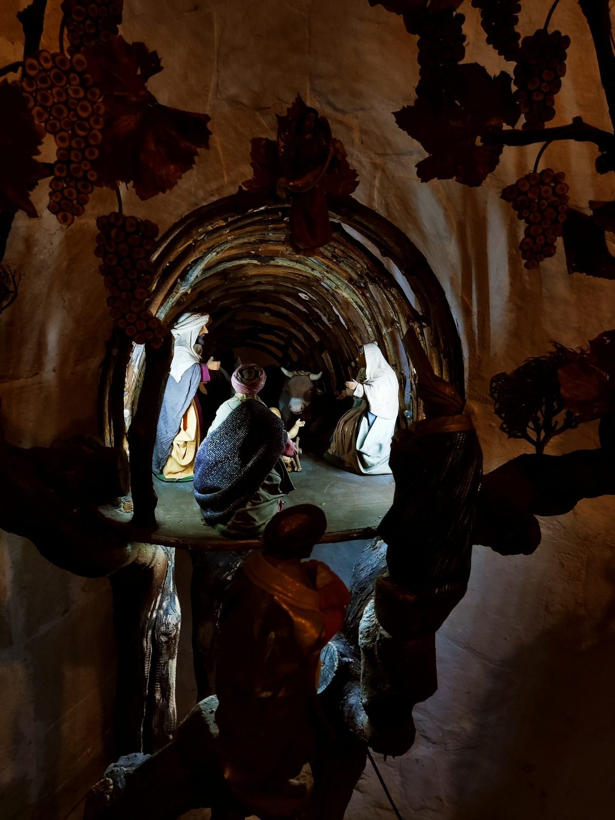 Nel Grembo della Terra — presepe artigianale di Stefano De Pascale