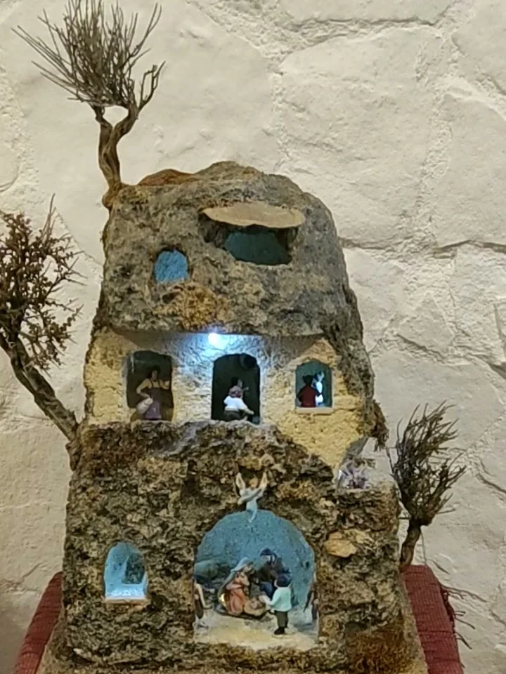 La Torre di Roccia — presepe artigianale di Stefano De Pascale